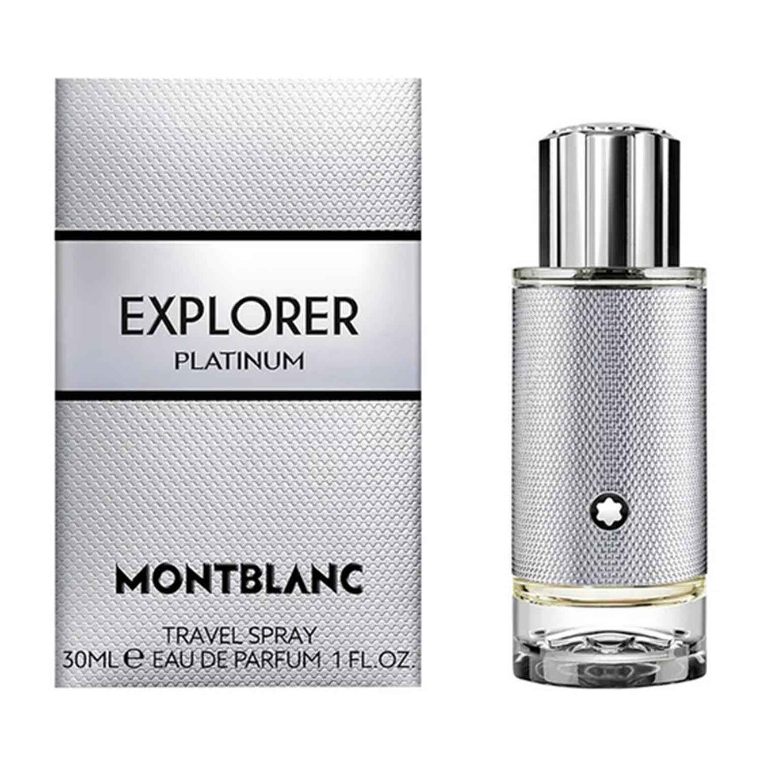 Montblanc Explorer Platinum Eau De Parfum Travel 30Ml Vaporizador