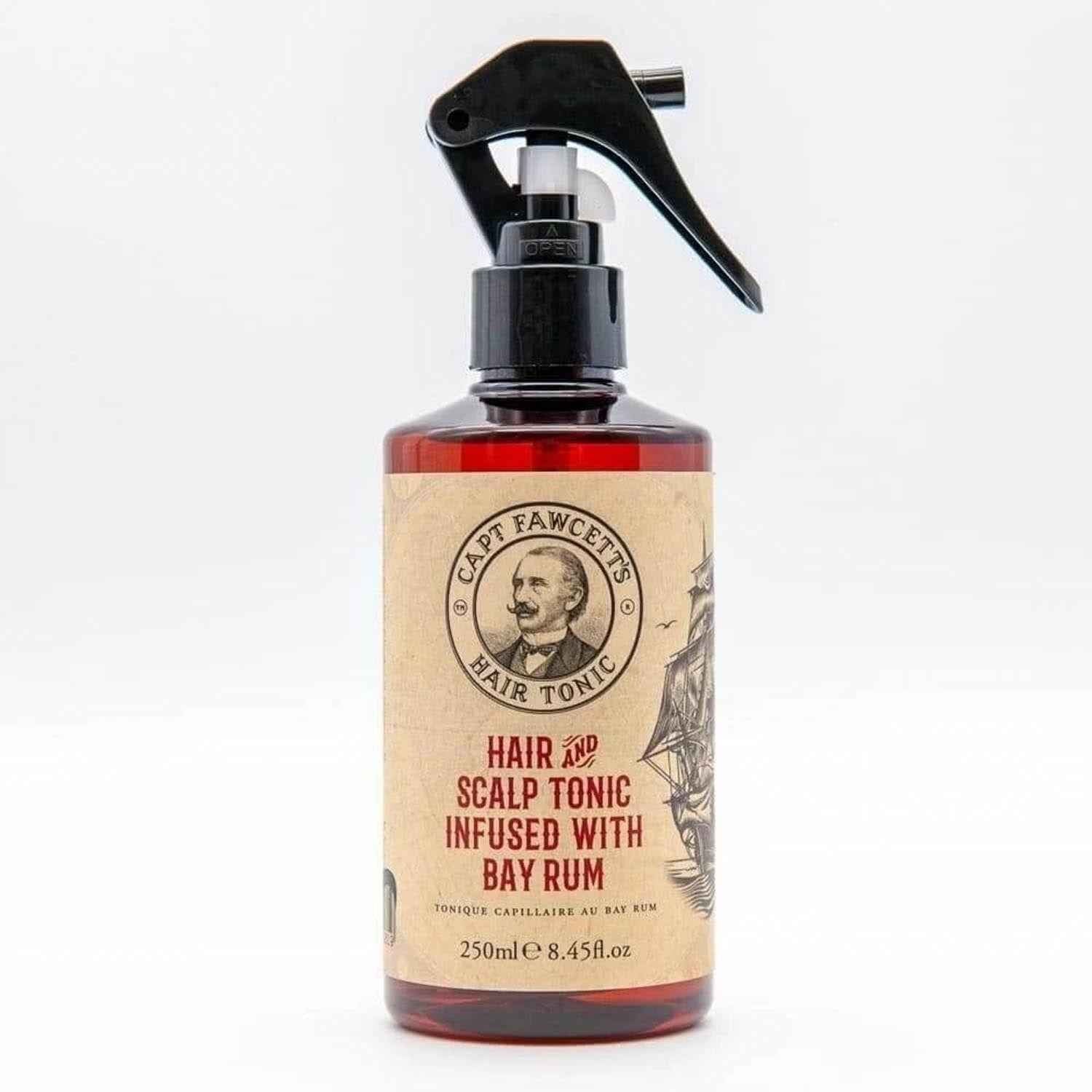 Captain Fawcett Hair & Scalp Tonico Capilar Bay Rum 250Ml