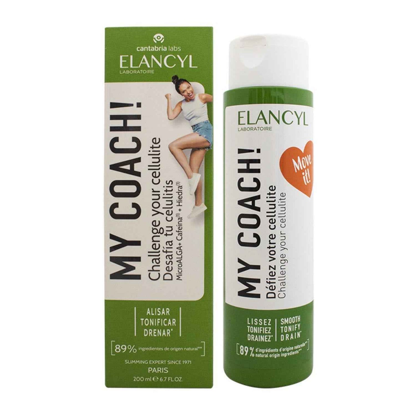 Elancyl Elancyl My Coach! Tonico Anticelulitico 200Ml