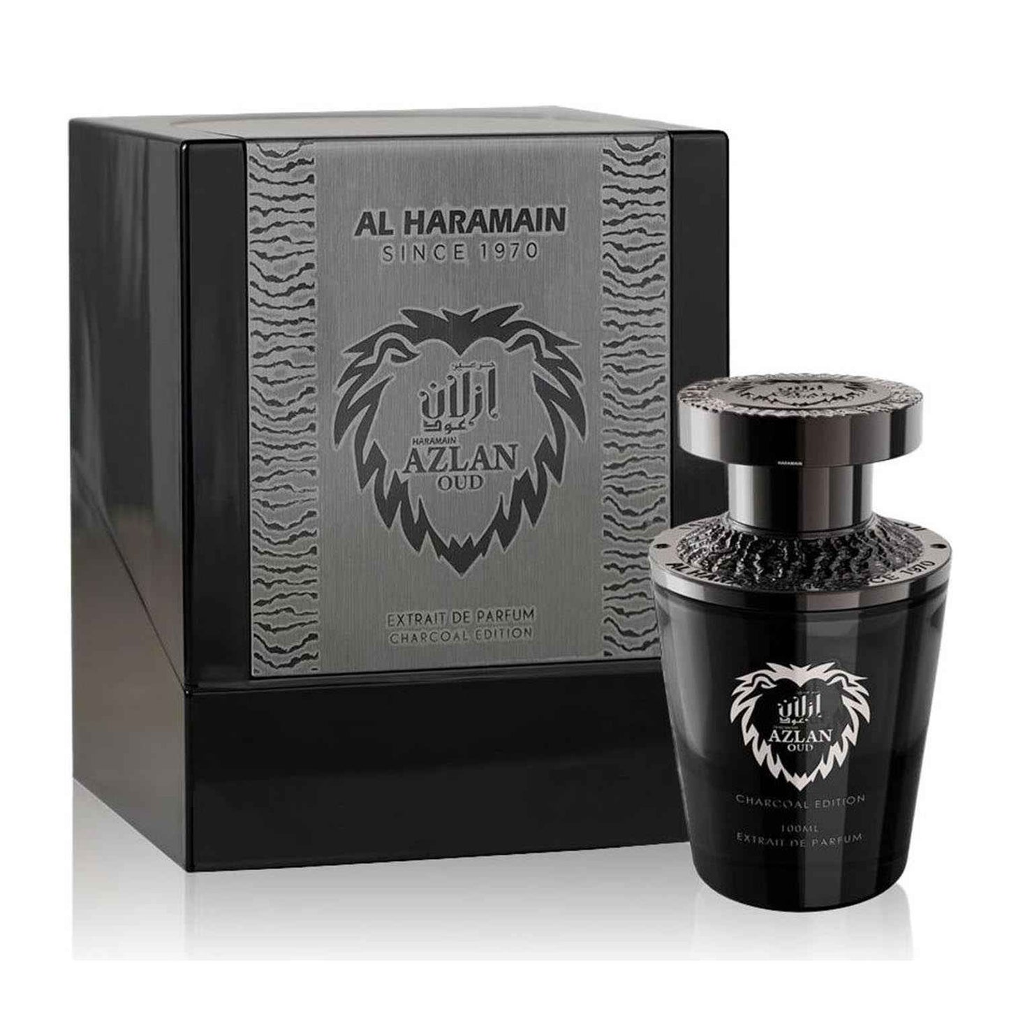 Al Haramain Amber Oud Extracto De Perfume Charcoal Edition 100Ml Vaporizador