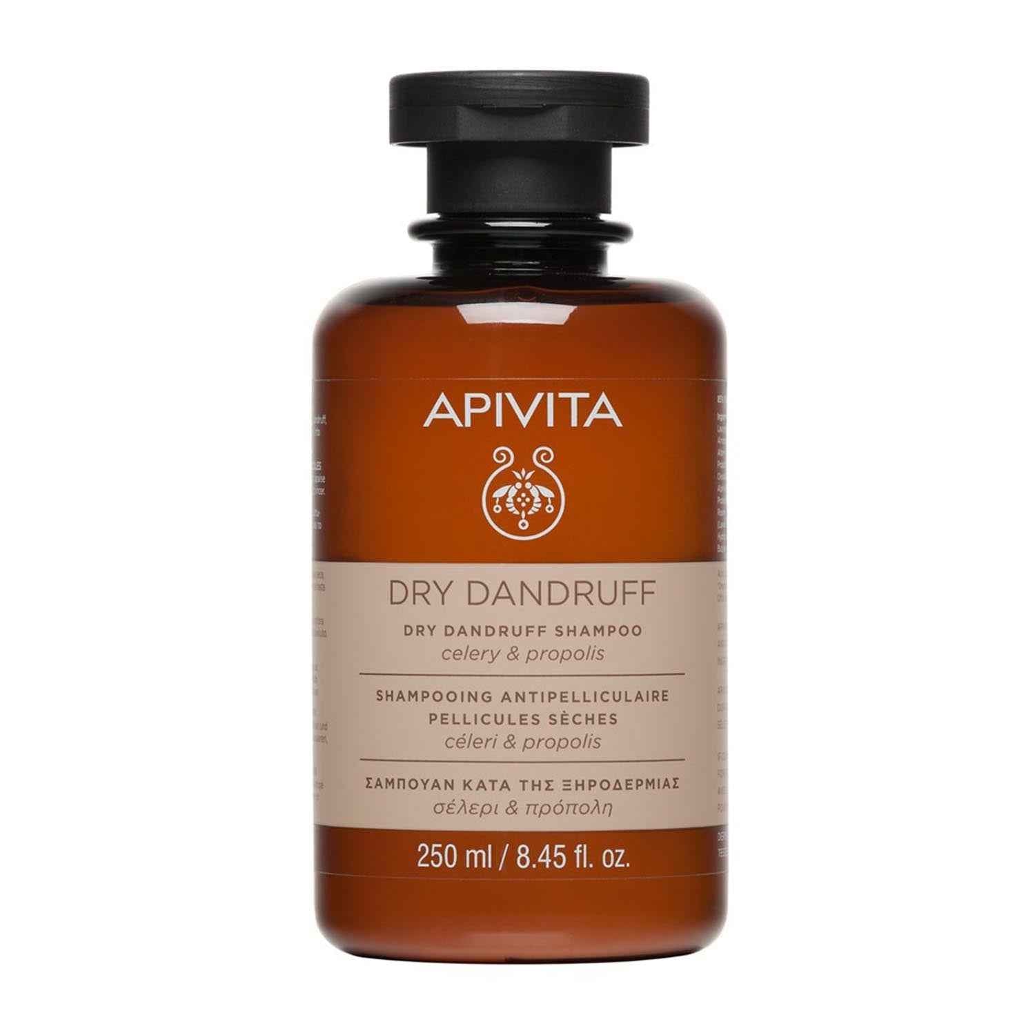 Apivita Dry Dandryff Shampoo Anti-Caspa 250Ml