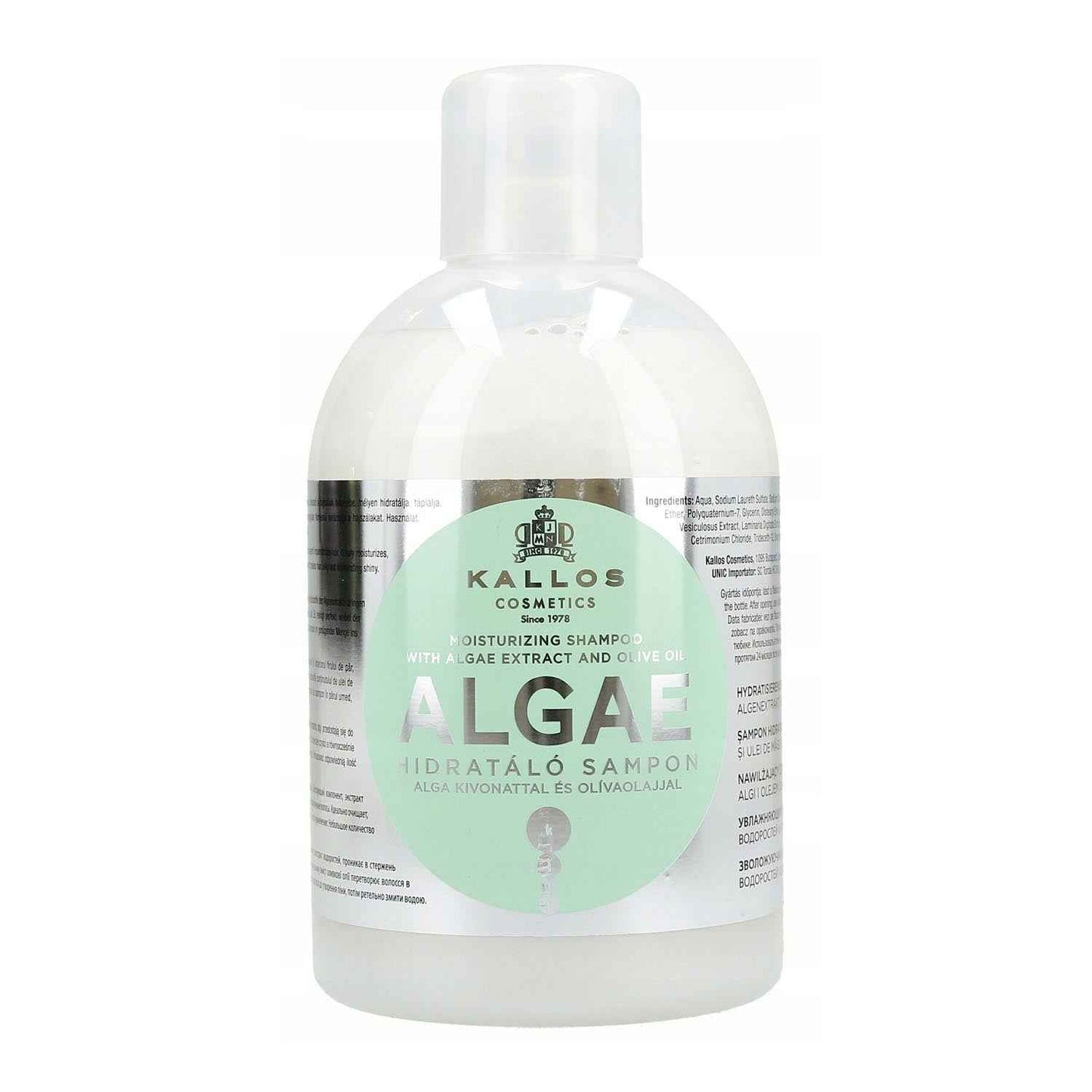 Kallos Algae Shampoo 1000Ml