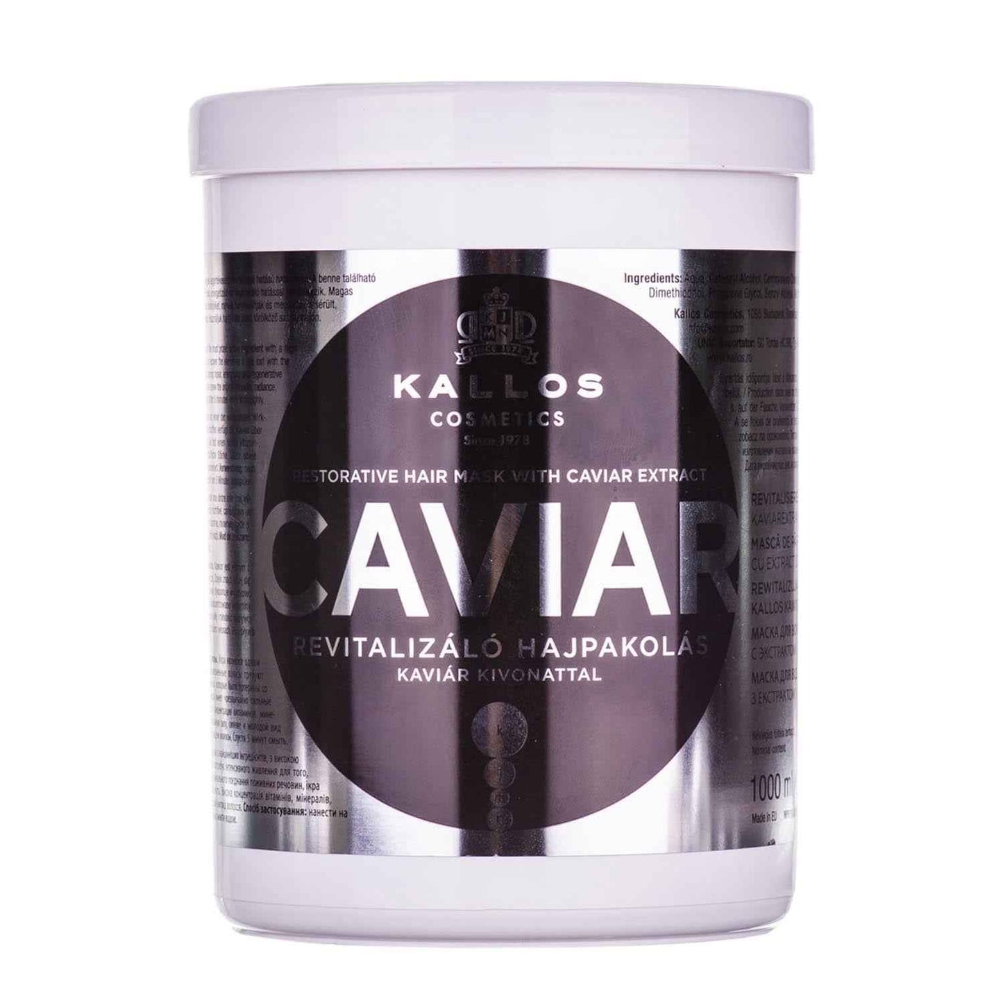 Kallos Caviar Mascára Capilar Con Caviar 1000Ml