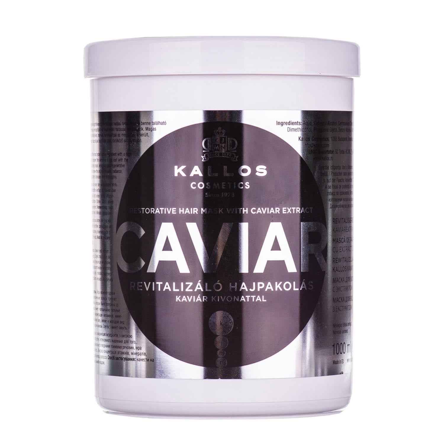 Kallos Caviar Mascára Capilar Con Caviar 1000Ml
