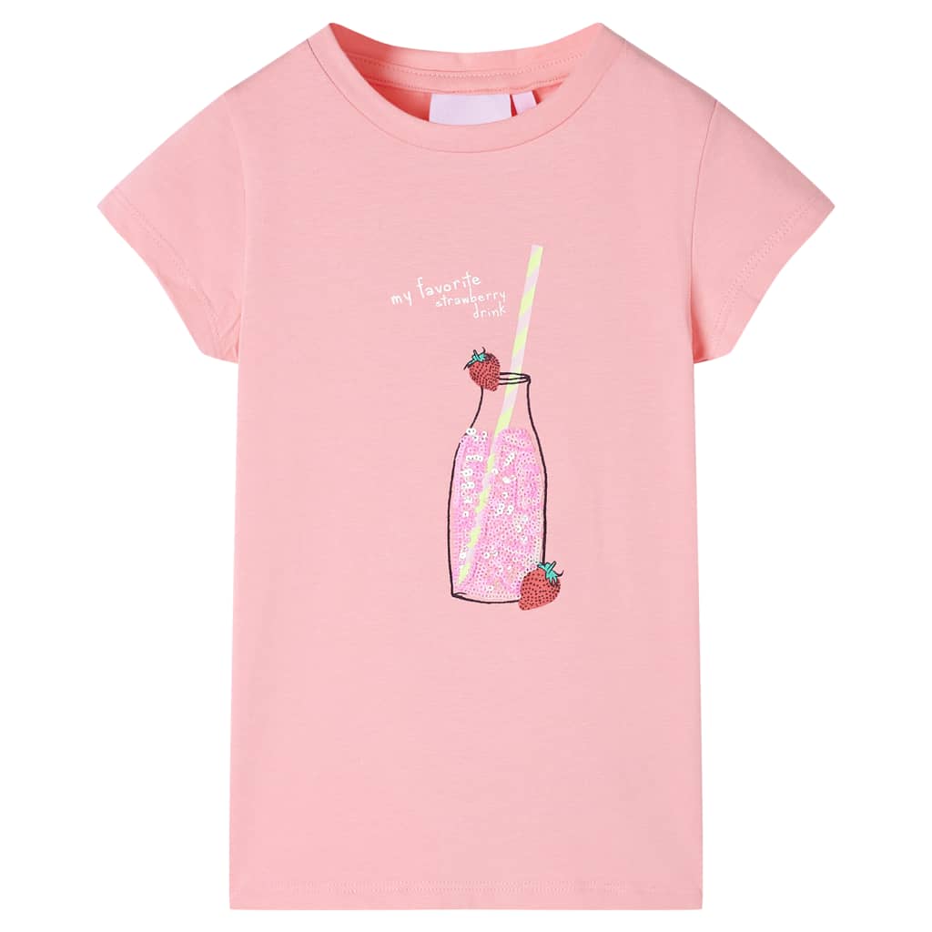 T-shirt infantil cor cru 92