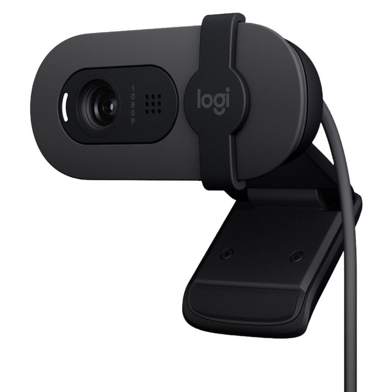 Logitech Brio 100 Webcam FullHD Preta