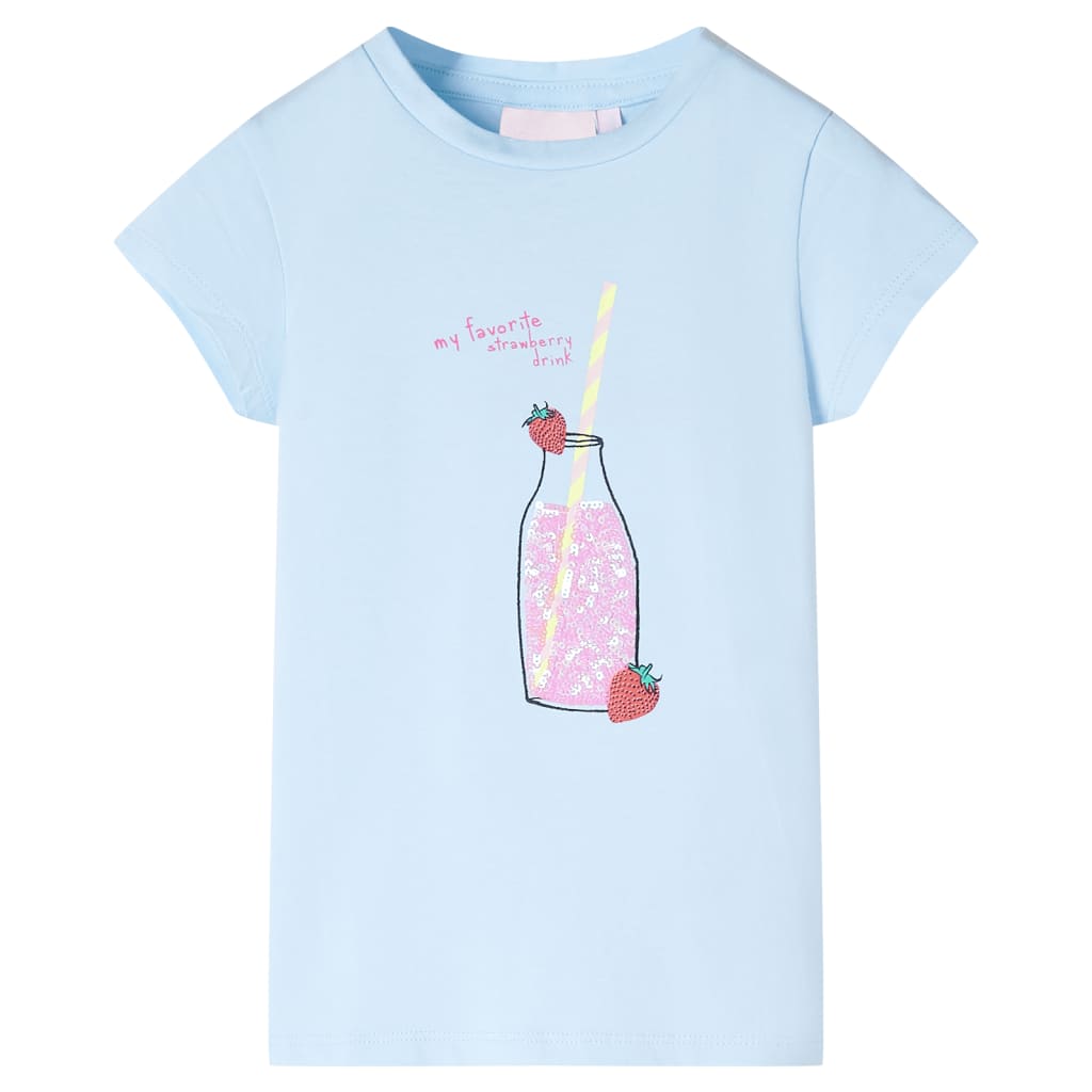 T-shirt infantil cor cru 92