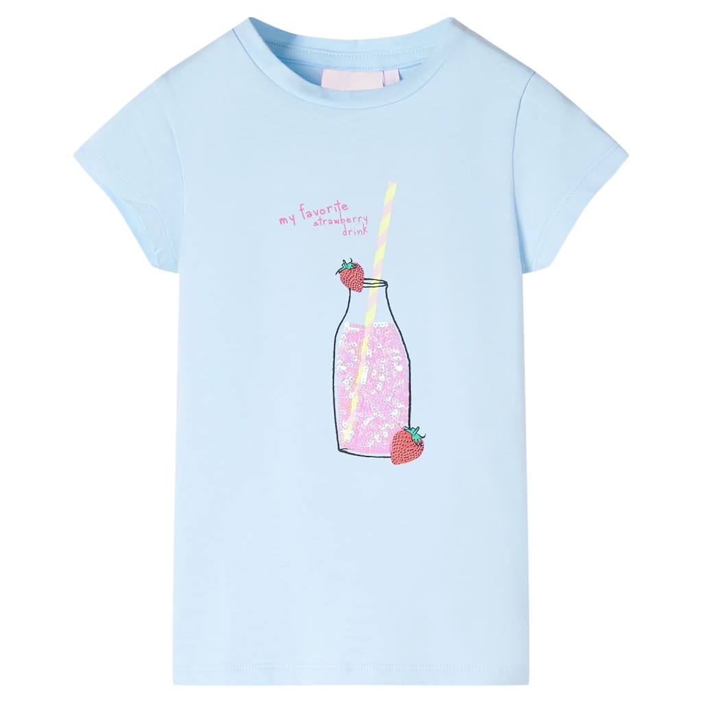 T-shirt infantil cor cru 92