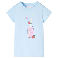 T-shirt infantil cor cru 92