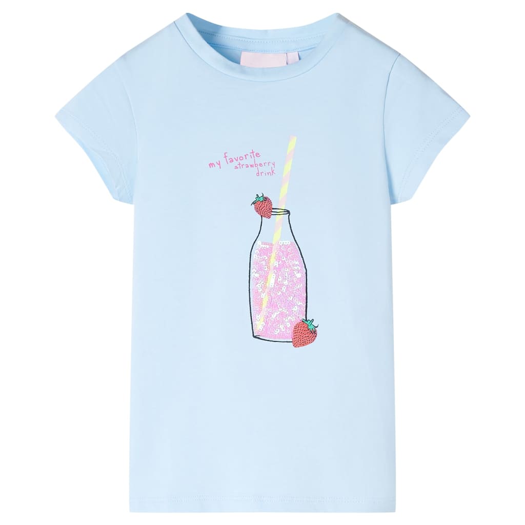 T-shirt infantil cor cru 92