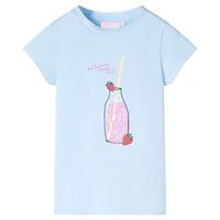 T-shirt infantil cor cru 92