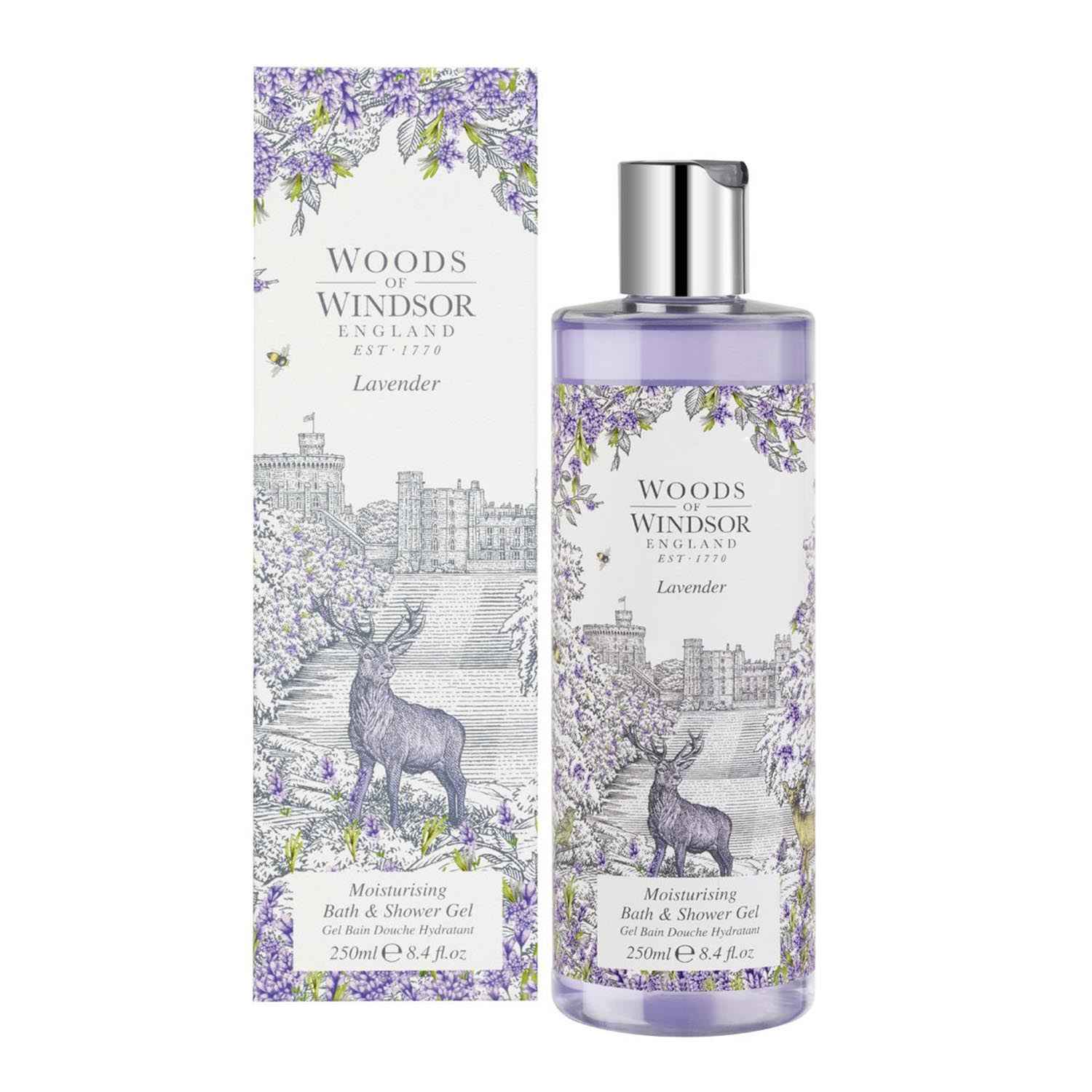Woods Windsor Lavender Gel De Baño 250Ml