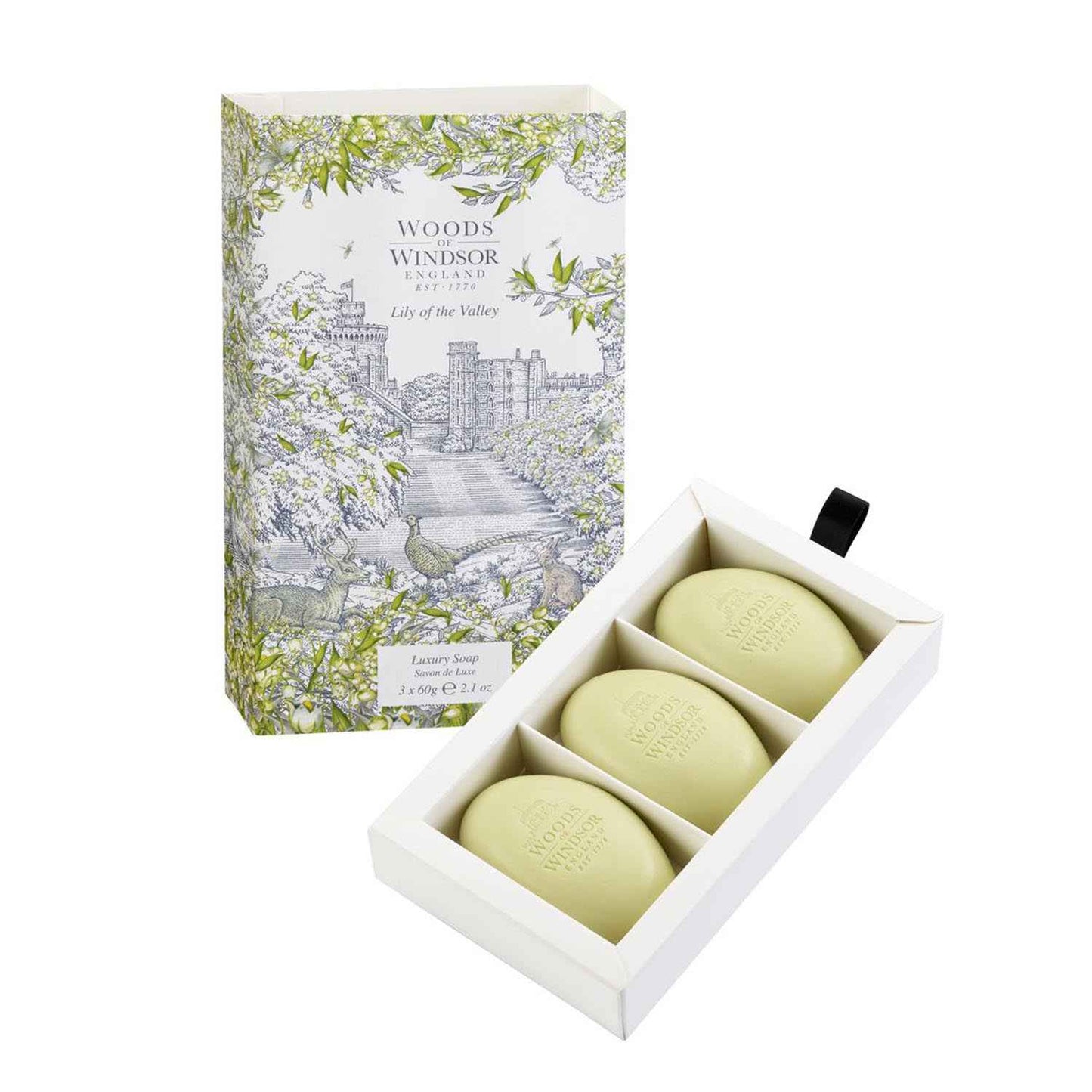 Woods Windsor Lilly Of The Valley Jabon Luxury 62Ml