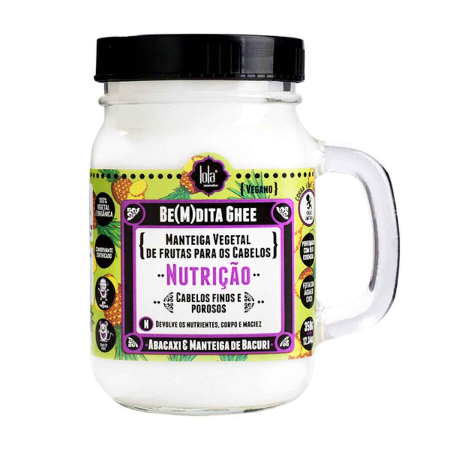 Lola Bemdita Ghee Nutrición Cabelo Fino Manteca De Bacuri 350Gr