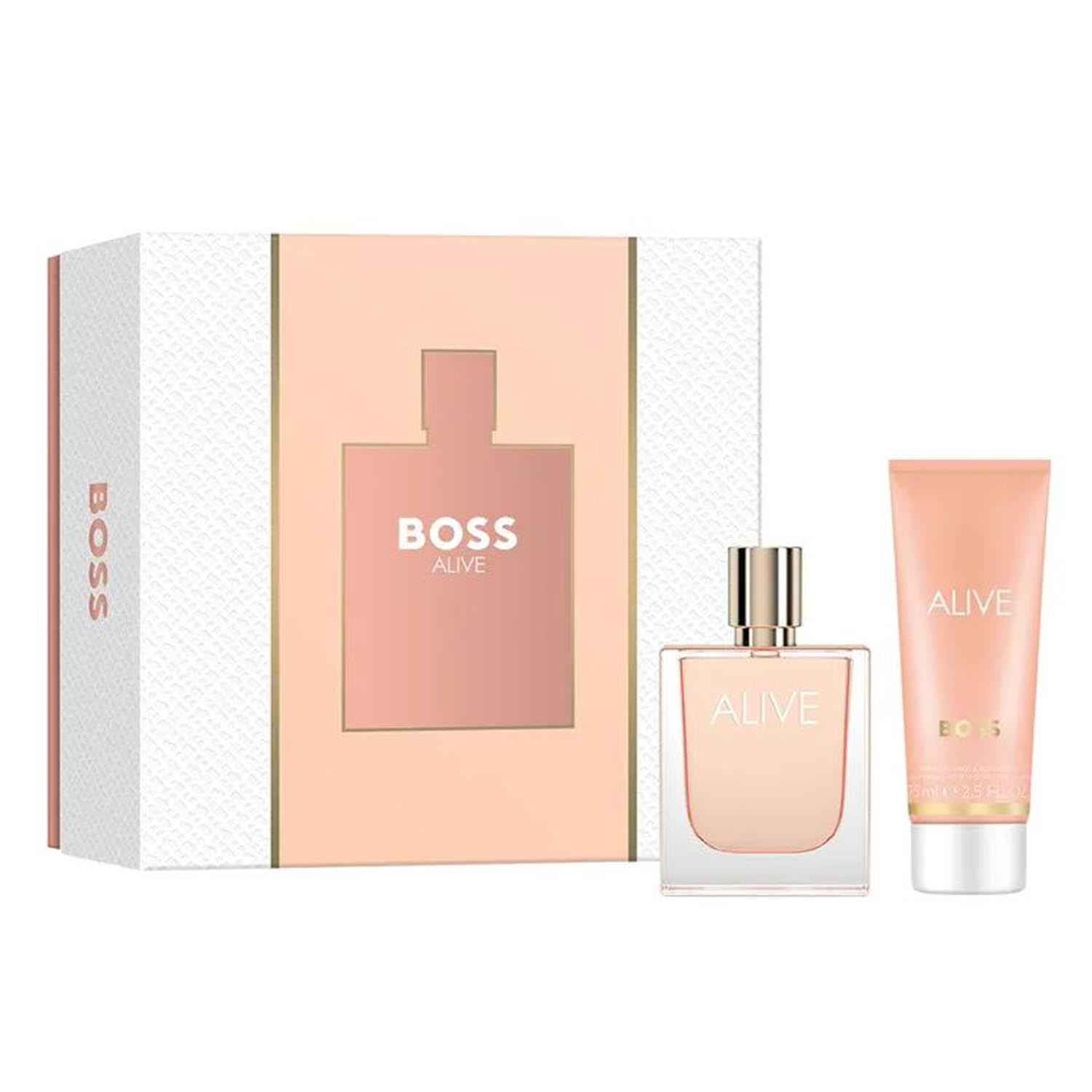 Hugo Boss Alive Eau De Parfum 50Ml Vaporizador + Locion Corporal Perfumada 75Ml