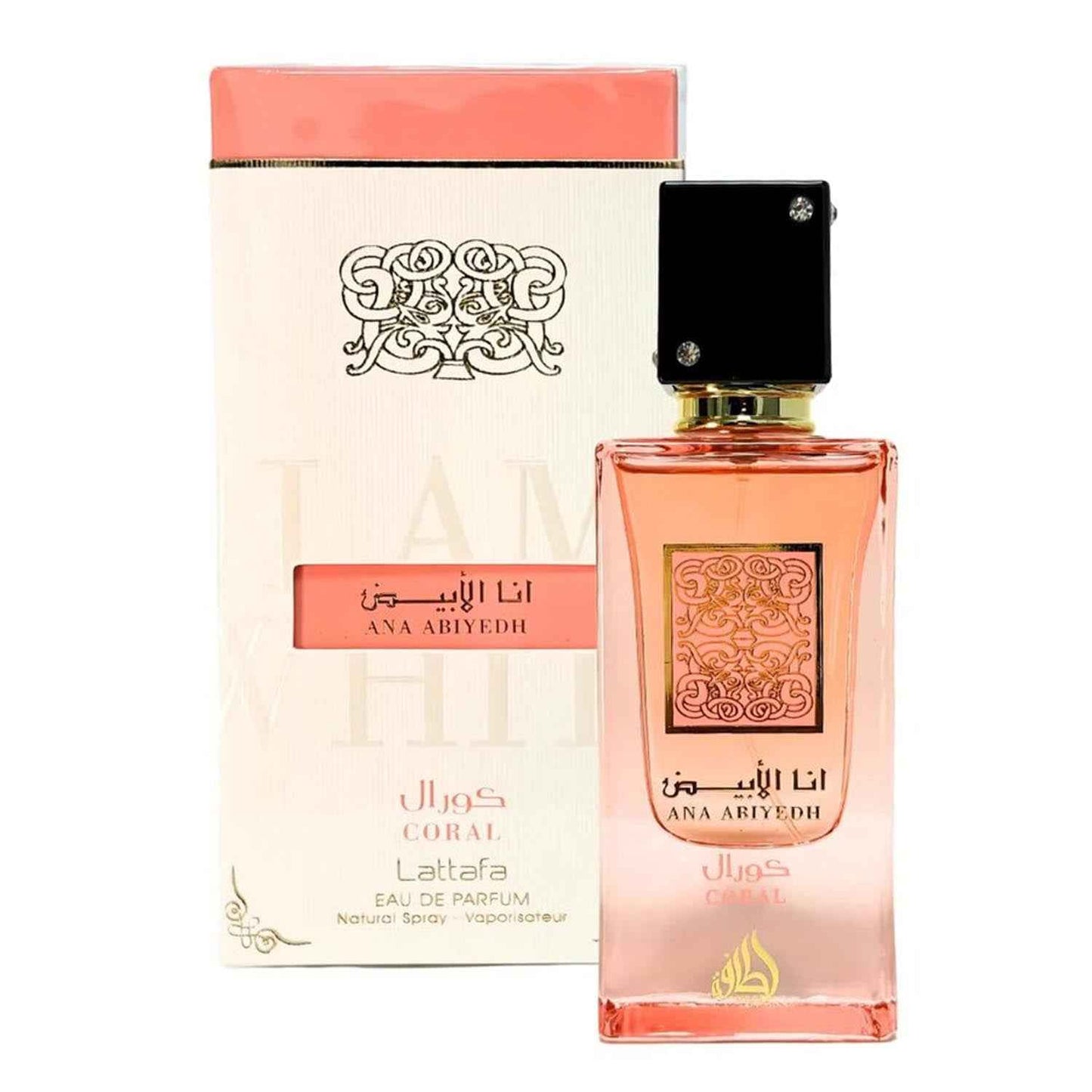 Lattafa Ana Abiyedh Coral Eau De Parfum 100Ml