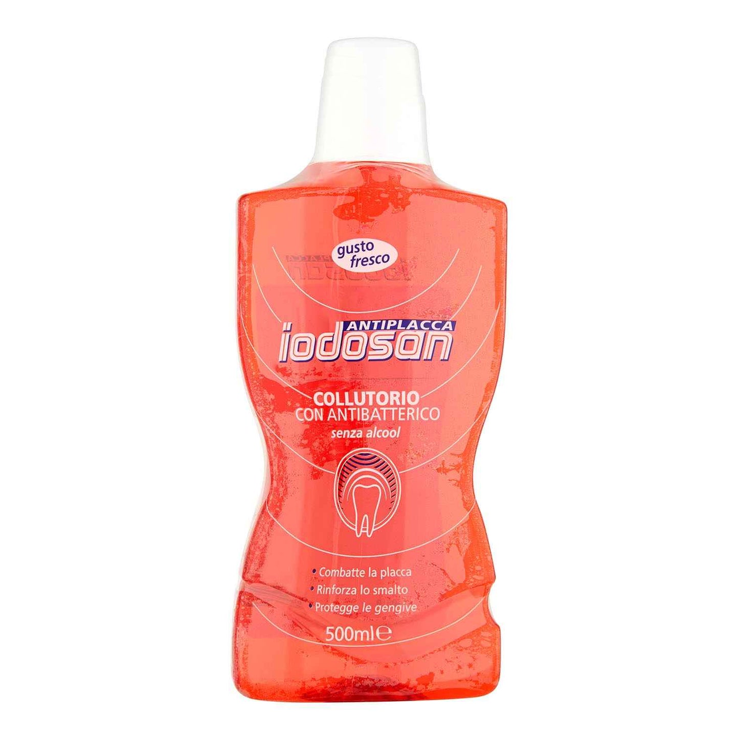 Iodosan Antiplaca Colutorio Anti-Bacteriano Sin Alcohol 500Ml