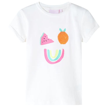 T-shirt infantil cor cru 92