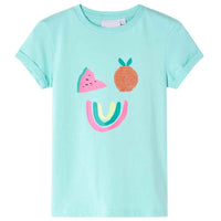 T-shirt infantil cor cru 92