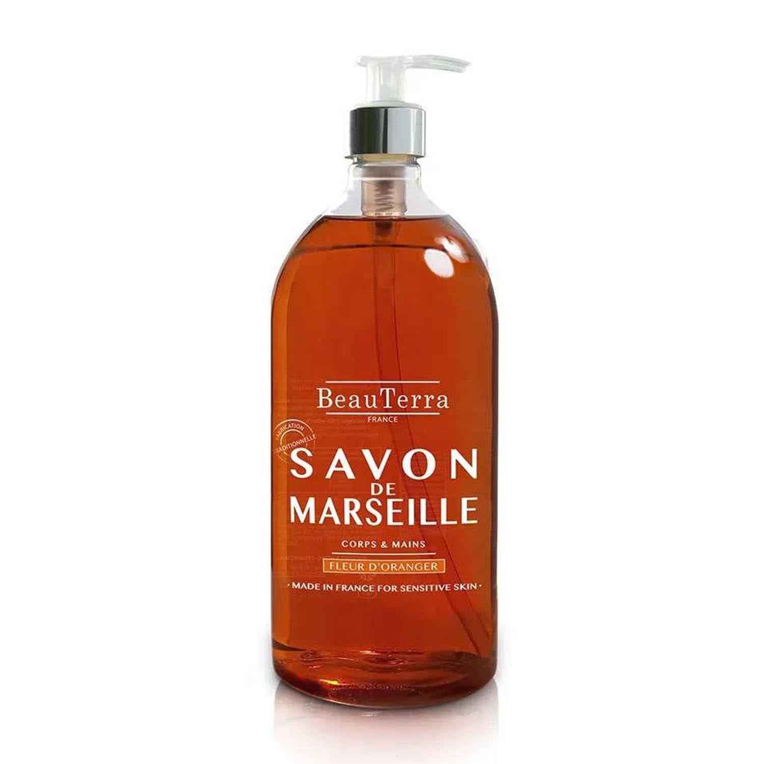 Beauterra Fleur D'Oranger Jabon De Marsella 1000Ml