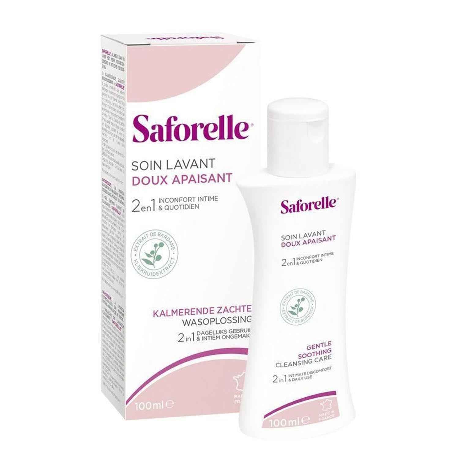 Saforelle Gentle Soothing Gel Intimo Limpeza 2In1 100Ml