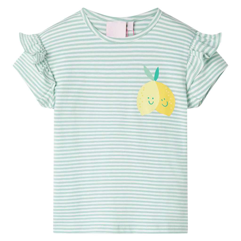 T-shirt infantil menta 92