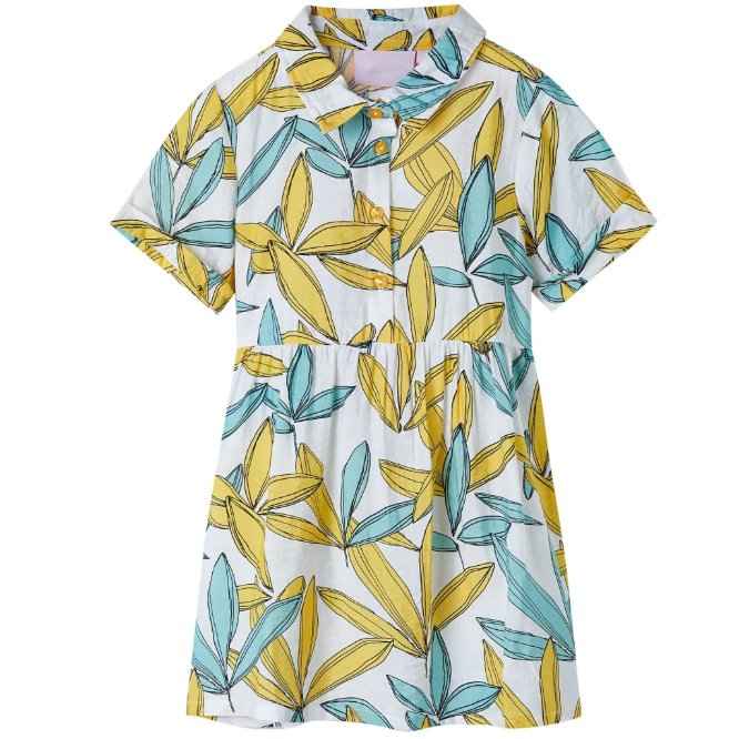 Vestido para criança cor cru 92