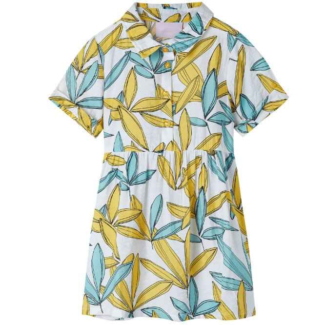 Vestido para criança cor cru 92