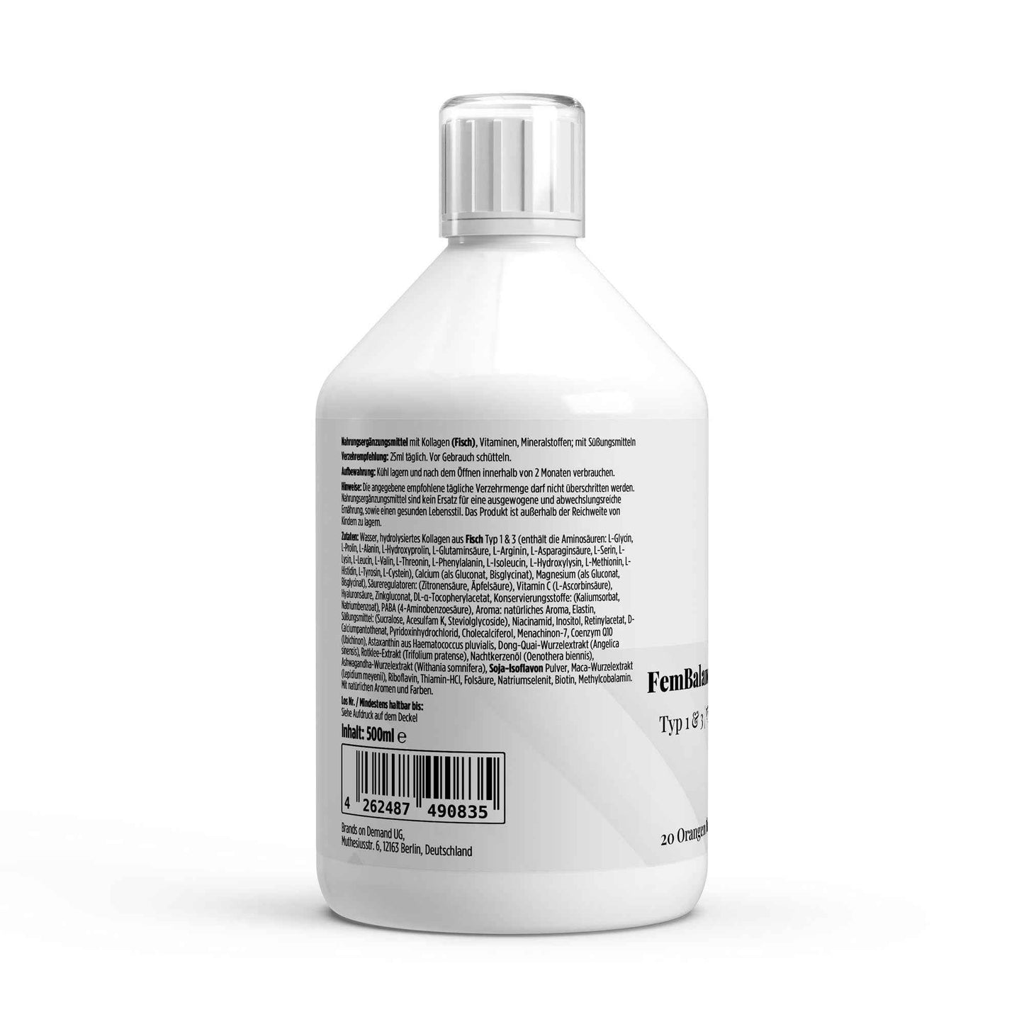 FemBalance Shots Plus+ - 500ml