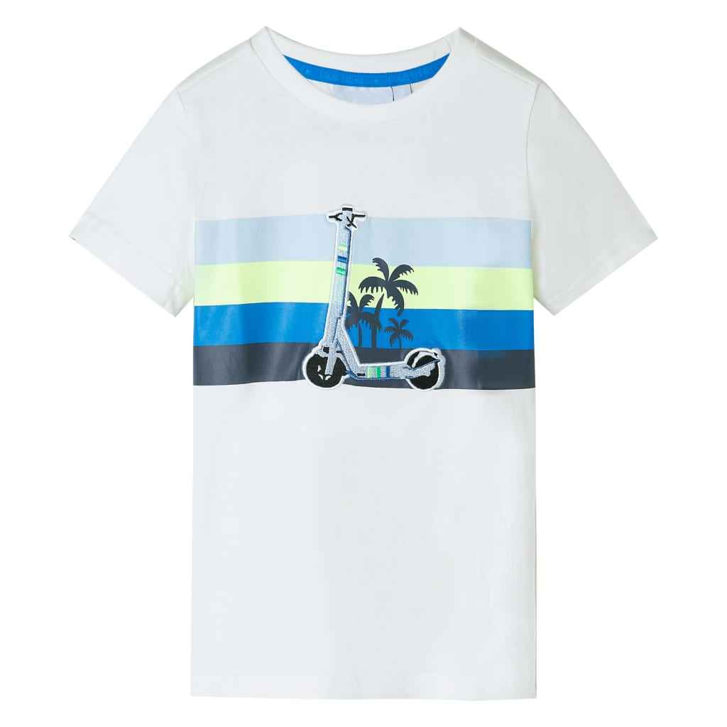 T-shirt infantil cor cru 92