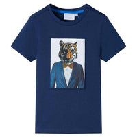 T-shirt de manga curta para criança cor lima 92