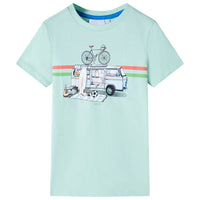 T-shirt infantil cor cru 92