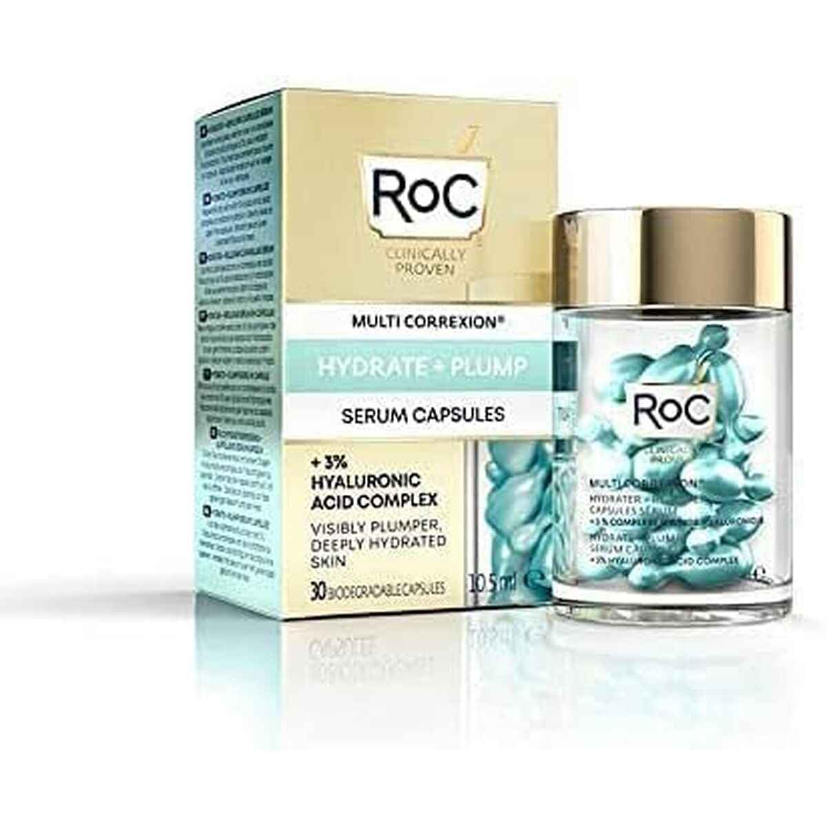 Sérum Facial Roc Hydrate Plump Ácido Hialurónico (30 Unidades)