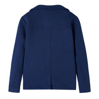 Casaco de fato para criança azul-escuro 104