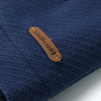 Casaco de fato para criança azul-escuro 104