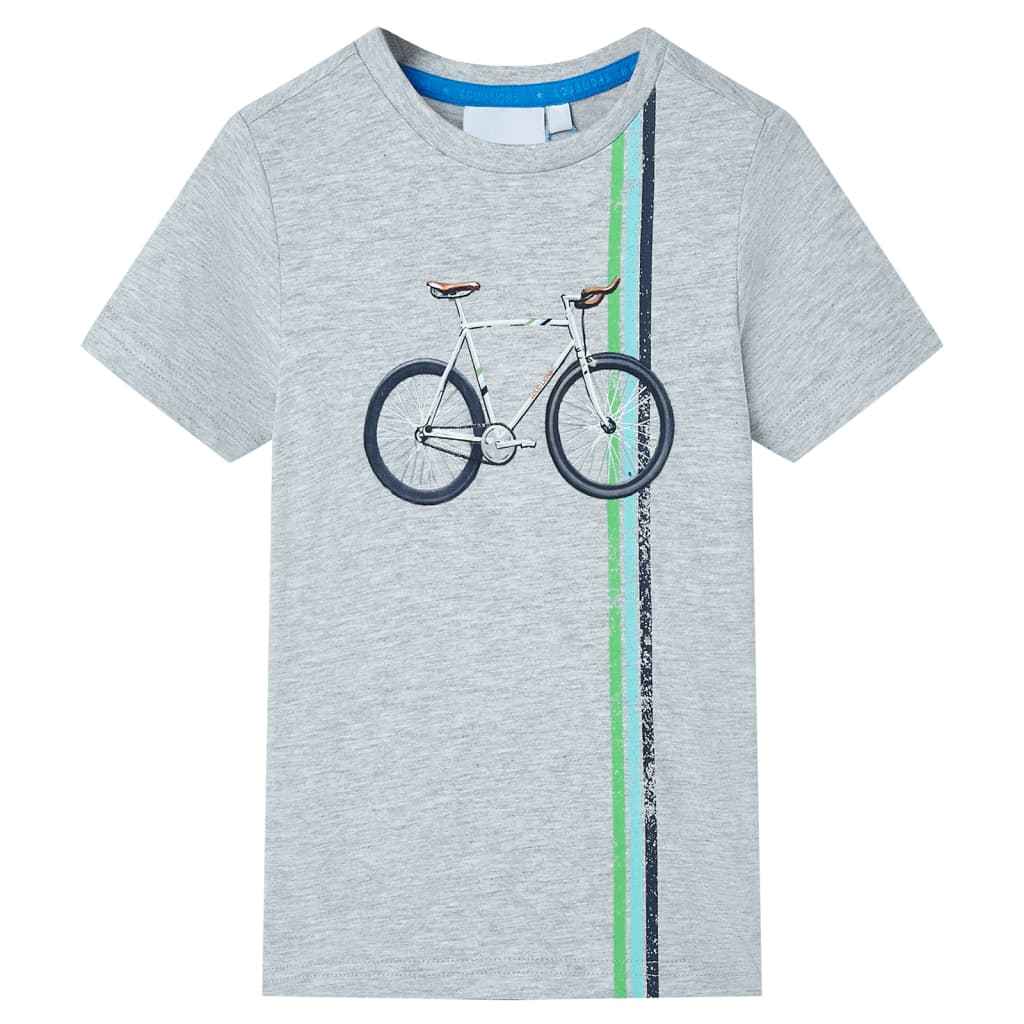 T-shirt de manga curta para criança cor cru 92