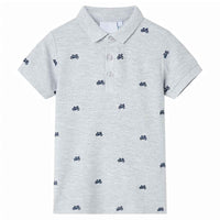 Polo de criança verde néon 92