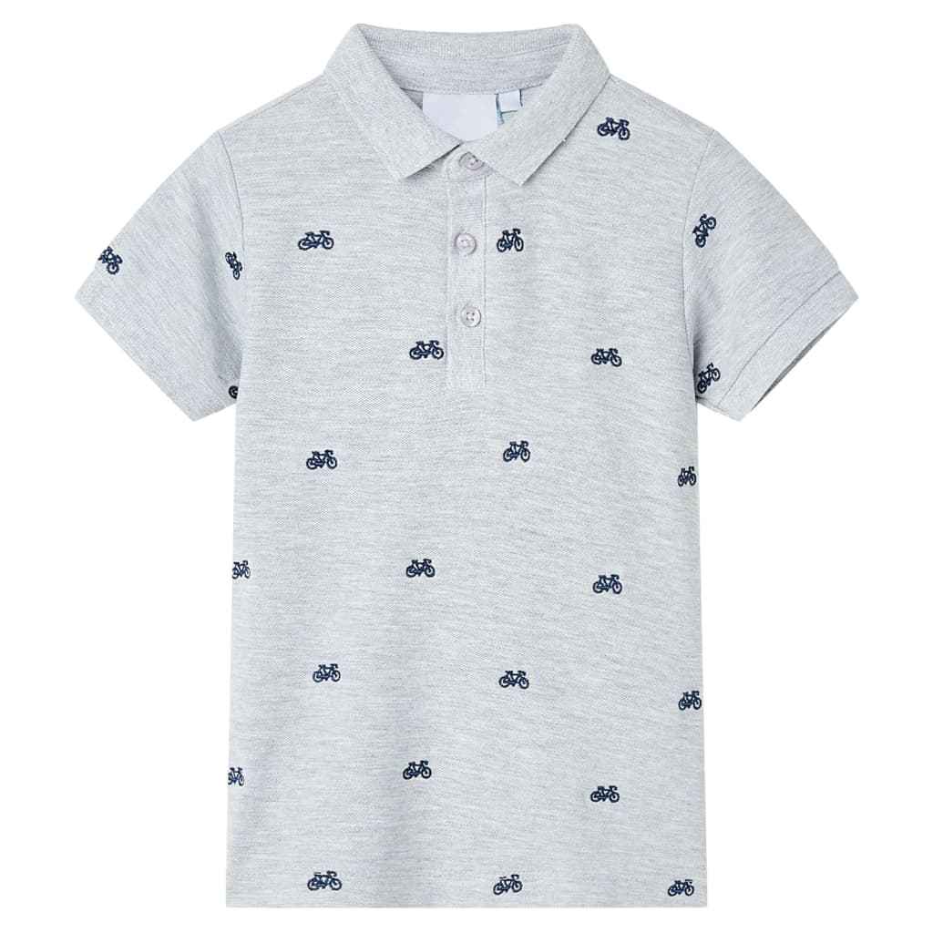 Polo de criança verde néon 92