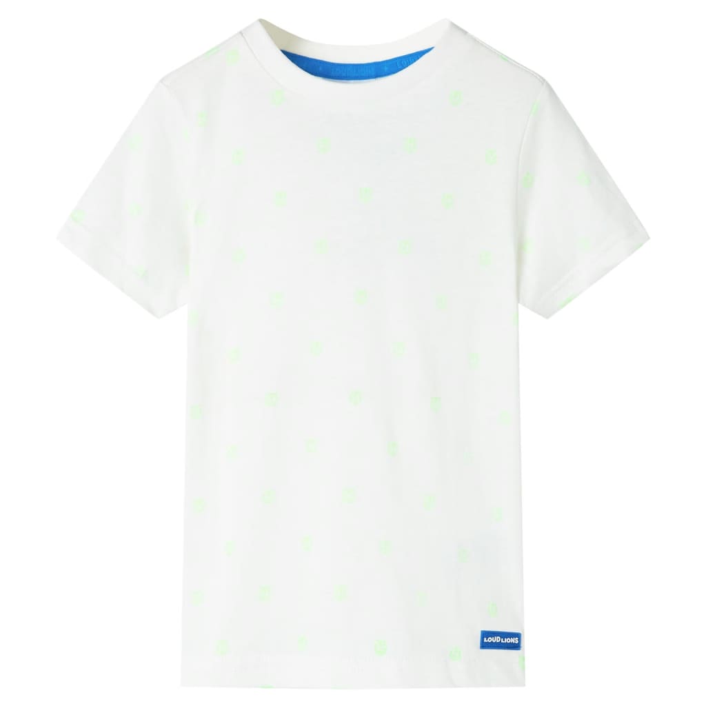 T-shirt infantil cor cru 92