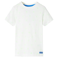 T-shirt infantil cor cru 92