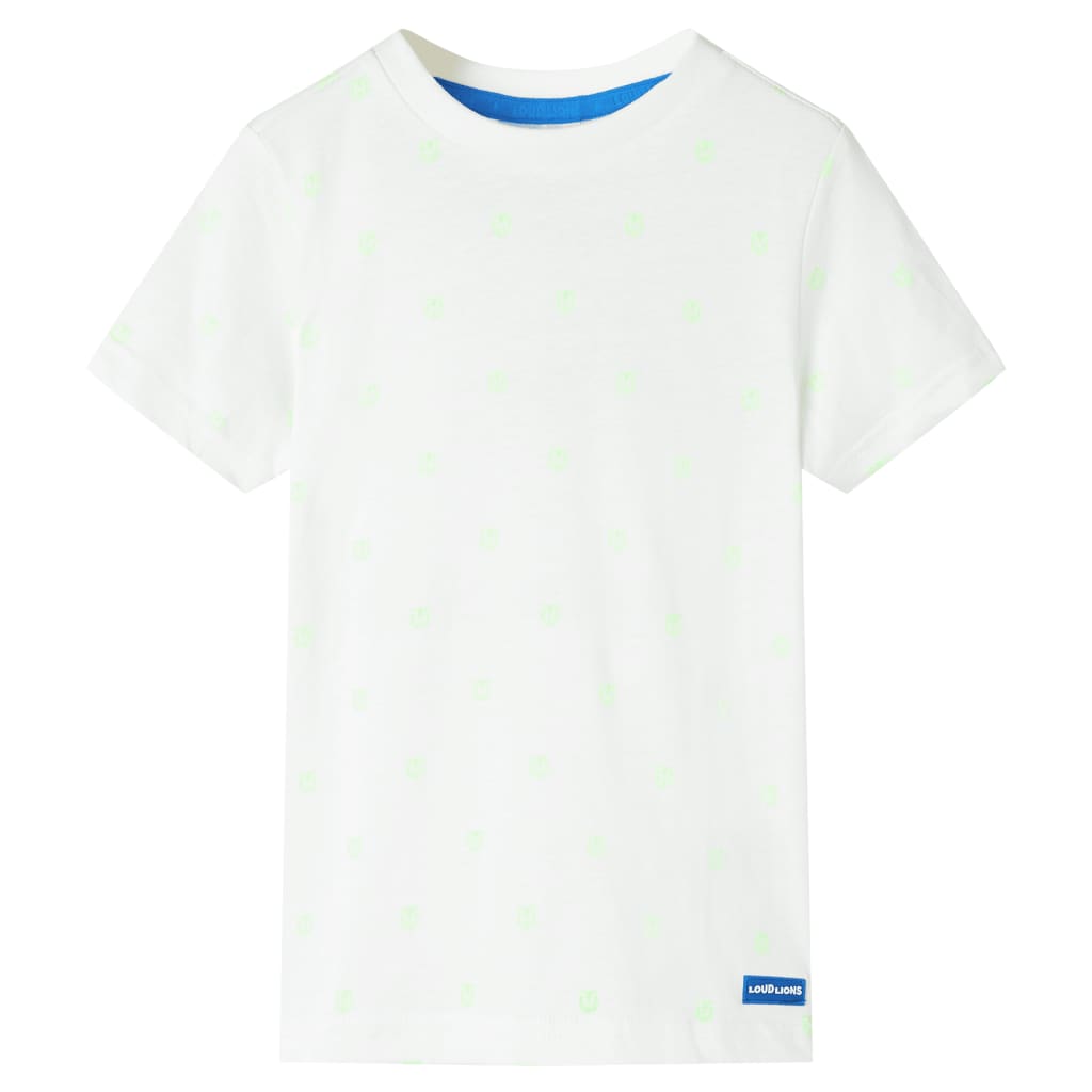 T-shirt infantil cor cru 92
