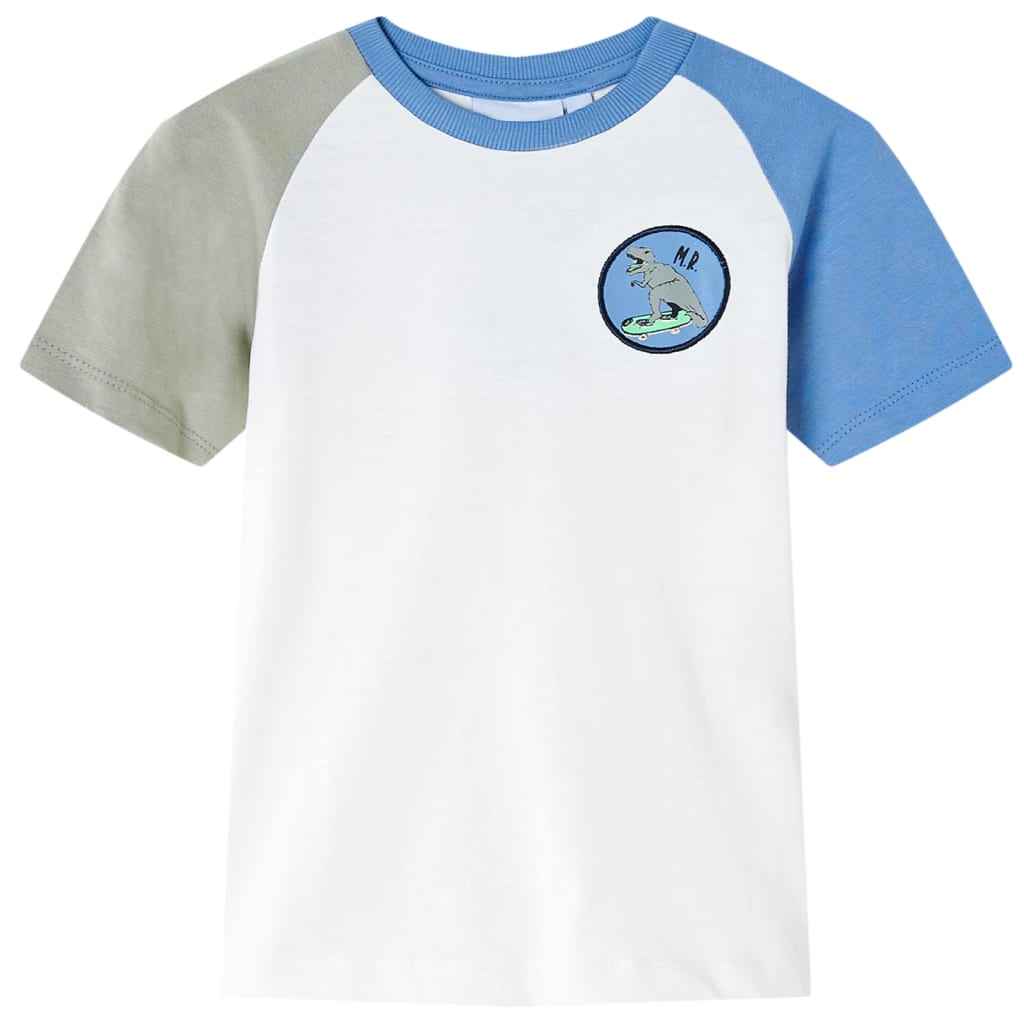 T-shirt infantil cor cru 92