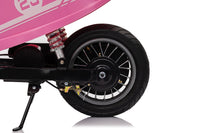 24 volt elektrische kinder scooter met 350 watt aandrijving