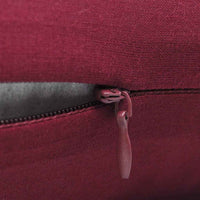 130931 4 Burgundy Cushion Covers Cotton 40 x 40 cm