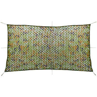 vidaXL Rede de camuflagem com saco de armazenamento 1,5x3 m