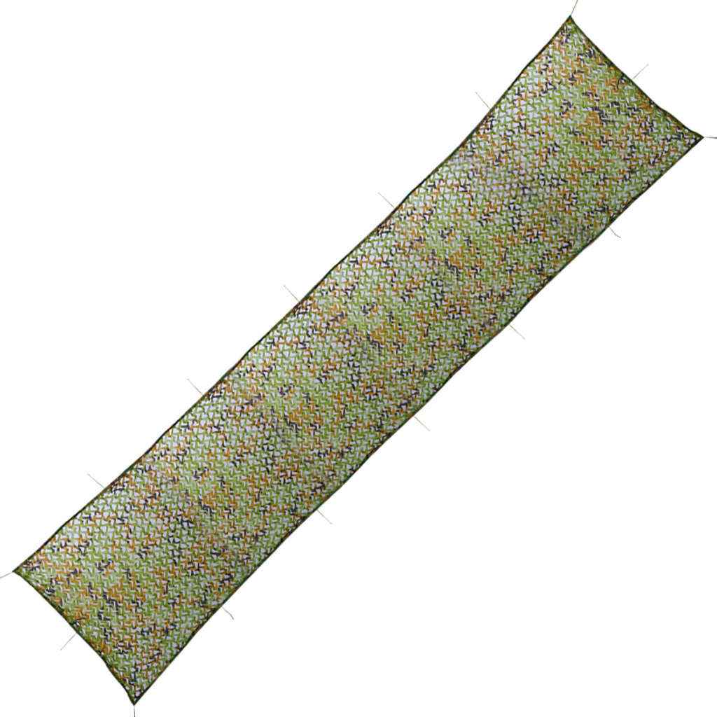 vidaXL Rede de camuflagem com saco de armazenamento 1,5x3 m