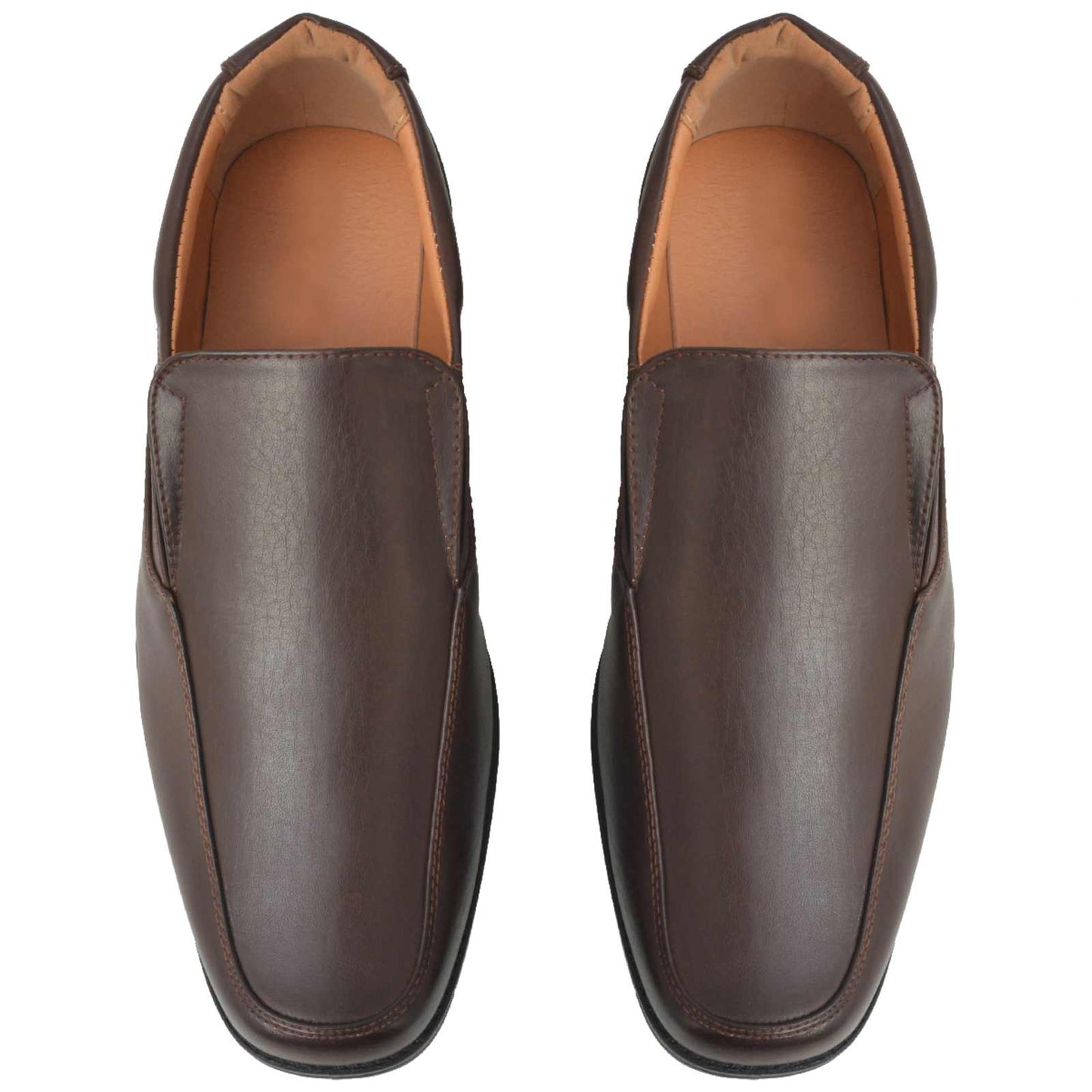 vidaXL Sapatos Castanho 41 Couro Artificial