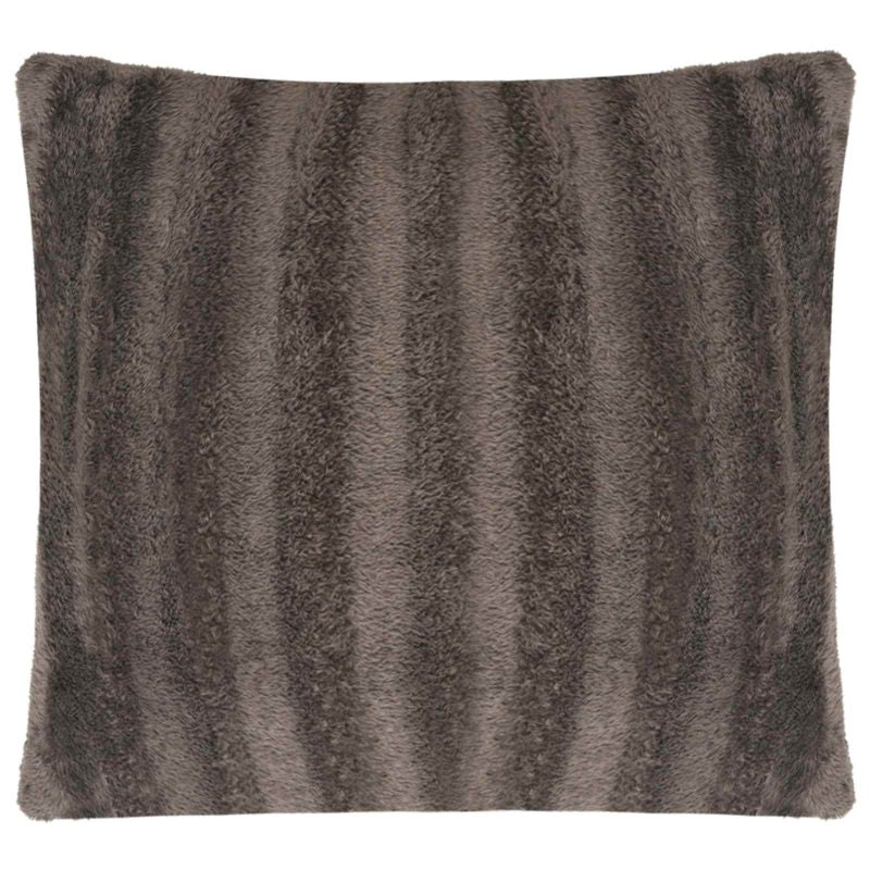 vidaXL Almofada de Lançar Riscas 2 pcs Cinzeto 50 x 50 cm Poliéster
