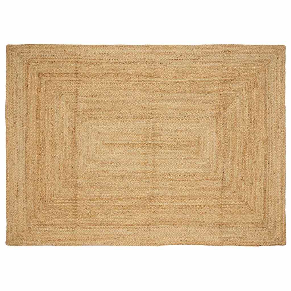 vidaXL Tapete artesanal em juta natural 80x160 cm