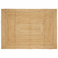 vidaXL Tapete artesanal em juta natural 80x160 cm
